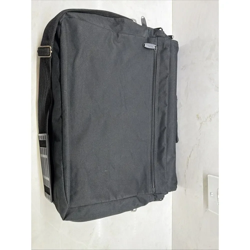 BOSE Black Large Messenger Bag with Multiple Compartments Vintage